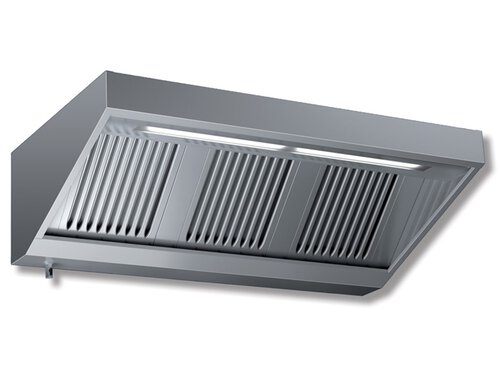 Wandhaube ECO WMR 220/90 mit Motor und Regler 2200 x 900 x 450 mm 2500 m�/h