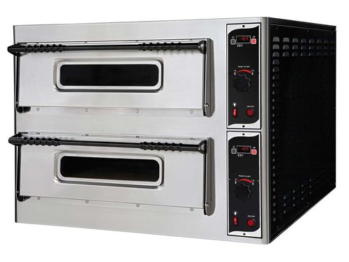 Pizzaofen Profi fr Pizzen bis 12 x  32 cm 1 oder 2 Backkammern