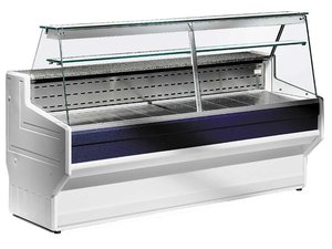 K�hltheke Hill 250 gerades Frontglas 2500 x 800 x 1220 mm