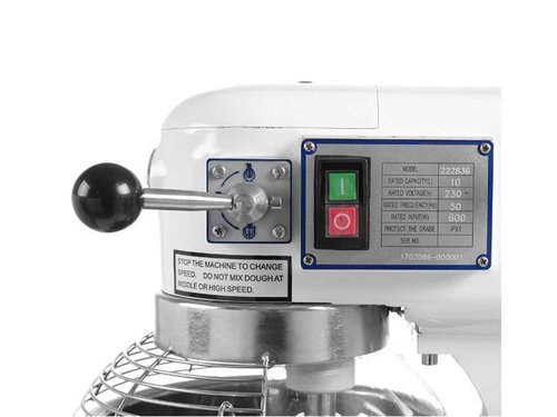 Hendi 222836 Profi Planetenr�hrwerk 10 Liter Mehl 2,5 kg 3 Geschwindigkeiten