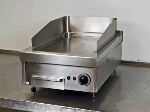 Bratplatte Griddleplatte Berner BGAHS40 Edelstahl glatt...