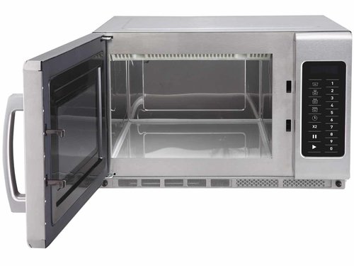 Mikrowelle Programmierbar 1800 W 34 Liter Edelstahl Gastronorm 2/3