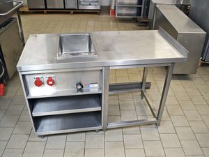 Bainmarie Ubert IABM 1030E Edelstahl 230 V / 2 kW 1430 x...