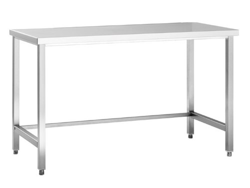 Edelstahl Arbeitstisch ohne Grundboden, BTH 600 x 700 x...