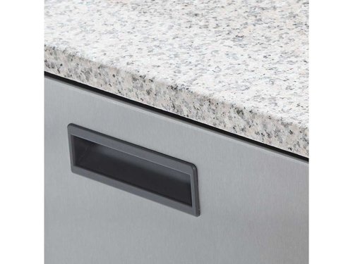 Pizzatisch mit 2 Tren und Granit Arbeitsplatte, fr 5 x...