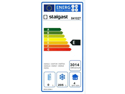 Tiefkhltisch mit 2 Tren, fr GN 1/1, Inhalt 314 Liter,...