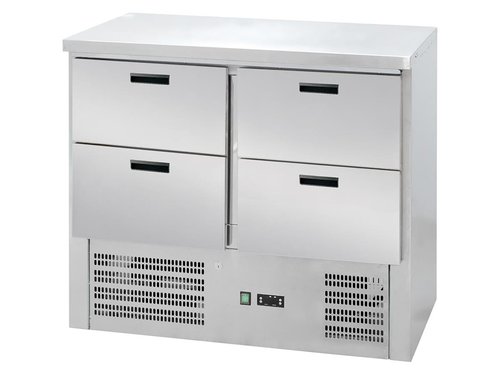 Khltisch mit 4 Schubladen, fr GN 1/1 Inhalt 257 Liter,...