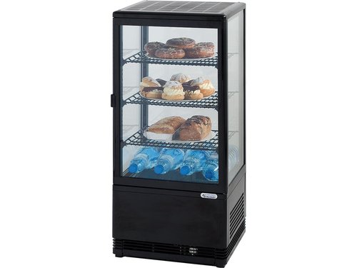 Khlvitrine Kuchenvitrine Inhalt 78 Liter Farbe schwarz...