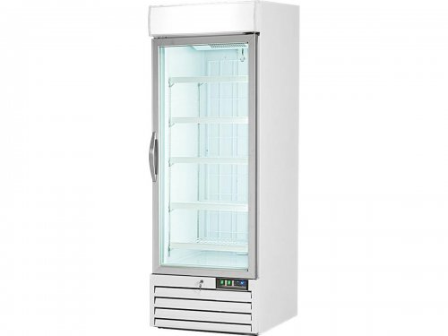 Displaytiefkhlschrank Tiefkhlschrank mit Glastr, 420...