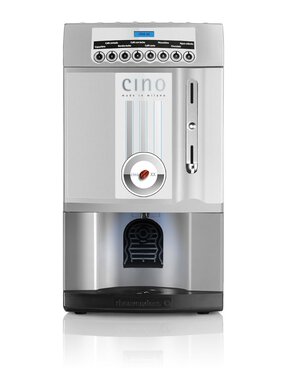 Servomat Steigler Cino XX SM Gewerbe Kaffeevollautomat Instant Wassertank silber
