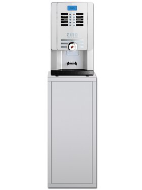 Servomat Steigler Cino XX SM Gewerbe Kaffeevollautomat Instant Wassertank silber