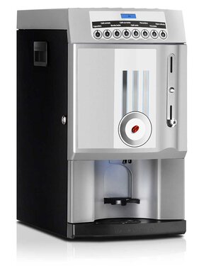 Servomat Steigler Cino XX SM Gewerbe Kaffeevollautomat Instant Wassertank silber
