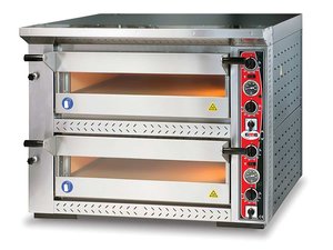 Pizzaofen GRANDE PG 44 DE mit 2 Backkammern f�r 4+4 x �...