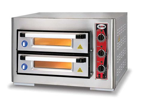 Pizzaofen CLASSIC PF 5050 DE3 mit 2 Backkammern fr 4+4 x...