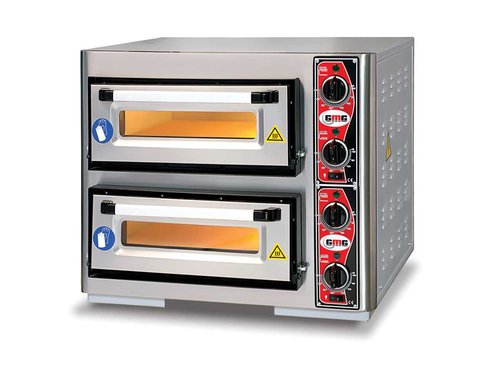 Pizzaofen CLASSIC PF 5050 DE4 mit 2 Backkammern fr 4+4 x...