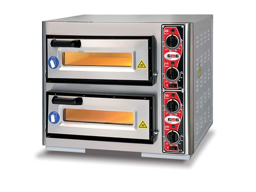 Pizzaofen CLASSIC PF 4040 DE4 mit 2 Backkammern fr 1+1 x...