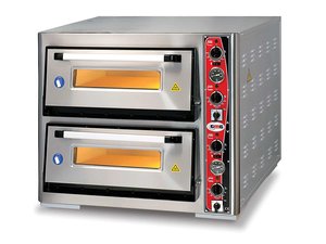 Pizzaofen CLASSIC PF 6292 DE -T mit 2 Backkammern f�r 6+6...