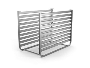 Auflageschienen Edelstahl f�r Untergestell 10 x 1/1 GN 