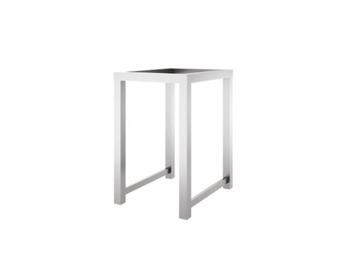 Untergestell aus Edelstahl