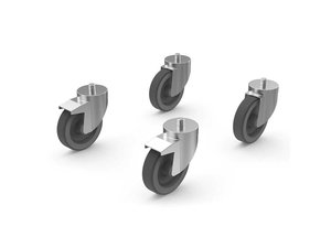 R�dersatz f�r Untergestell (2 mit Bremse)