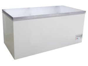 Tiefkhltruhe mit Edelstahl Klappdeckel, 598 Liter,...