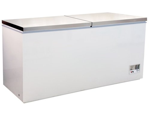Tiefkhltruhe mit Edelstahl Klappdeckel, 768 Liter, 1850...