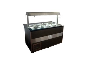 Gastroline Salattheke 1500x1250x800 mm, 4 x 1/1 GN