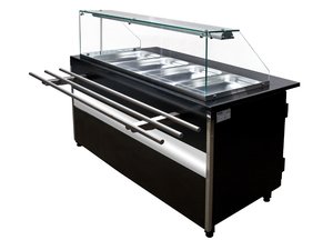 Gastroline 2000 K�hltheke Salattheke K�hlvitrine f�r 5x...