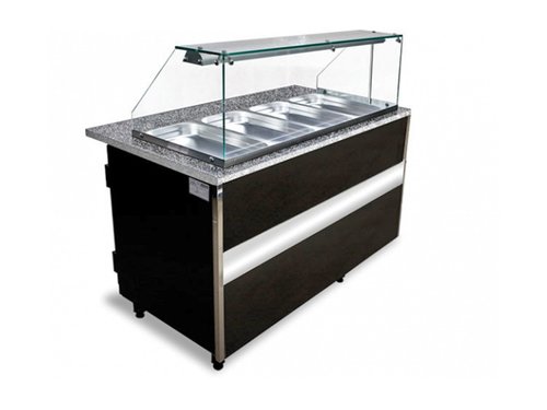 Heie Theke, Warmvitrine, Bain Marie, 1500 x 800 x 1250...