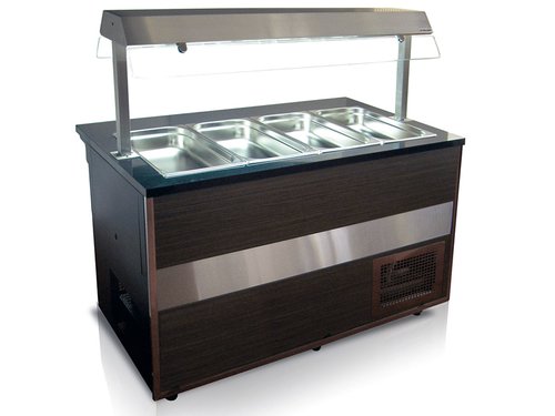 Heie Theke, Warmvitrine, Bain Marie, 1500 x 800 x 1350...