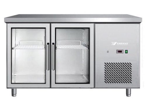 Khltisch, 2 Glastren, Inhalt 300 Liter, BTH 1360 x 700...