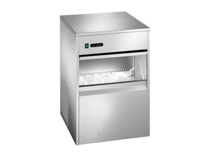 Edelstahl Eisw�rfelbereiter f�r 80kg / 24h 548 x 611 x...