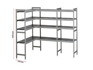 Regalsystem KIT 059 f�r K�hlzellen, 1300+1180+890+1300 x...