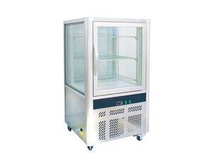 Kuchenvitrine Umluftkhlung 167 Liter, LED, 706x706x1300mm