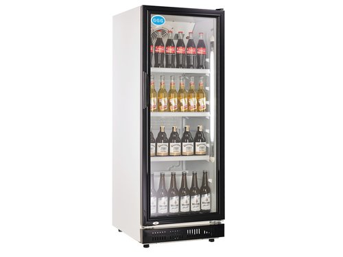 Flaschenkhlschrank mit Glastr 230 Liter, 530 x 635 x...