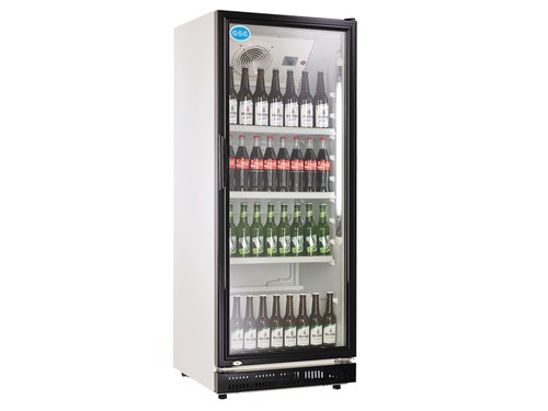 Flaschenkhlschrank mit Glastr, 310 Liter, 620 x 635 x...
