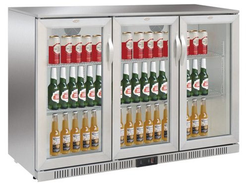 Flaschenkhler, 3 Tren, 330 Liter, BTH 1350 x 520 x 900 mm