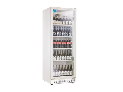 Flaschenkhler, Getrnkekhlschrank 360 Liter, 620x635x1732 mm, Rahmen grau