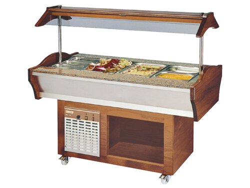 Gastro Buffet Salatbar, fr 4x GN 1/1, BTH 155 x 90 x...
