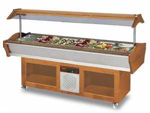 Gastro Buffet Salatbar, f�r 6x GN 1/1, BTH 220 x 90 x...