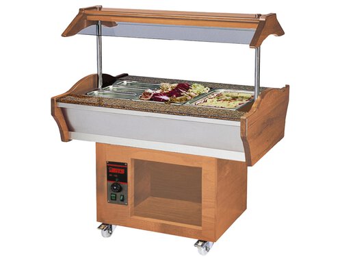 Gastro Buffet HOT fr 3x GN 1/1, BTH 120 x 85 x 135 cm