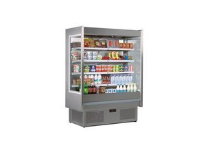 Wandk�hlregal Edelstahl, 600 x 753 x 2000 mm, Umluftk�hlung