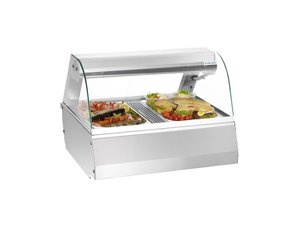 Kalte Theke 810x770x610 mm, 2 x GN1/1 automatische Abtauung