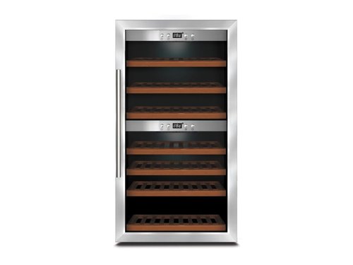 Weinkhlschrank fr 66 Flaschen, 595x630x1034mm, 120W, 230V