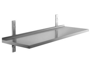 Wandbord, 1 Ablageboden, Tiefe 40 cm, BTH 140 x 40 x 3 cm