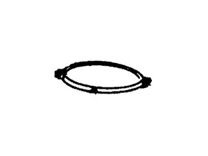 Rohrschelle, 310x310x30mm, fr 250er Rohre