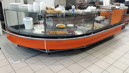 Khltheke Verkaufstheke Dnertheke mit Glasaufsatz JBG 2