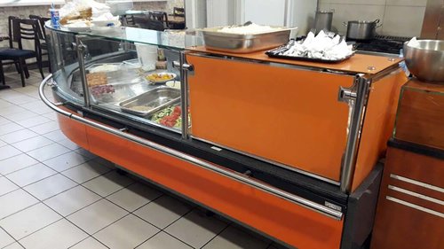 Khltheke Verkaufstheke Dnertheke mit Glasaufsatz JBG 2