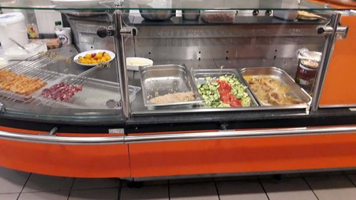 K�hltheke Verkaufstheke D�nertheke mit Glasaufsatz JBG 2