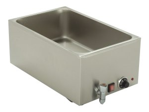 Bain Marie mit Ablasshahn, GN 1/1, Auftischgert, BTH 65...